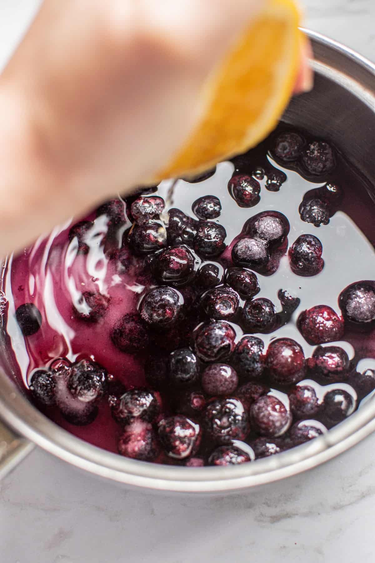 Blueberry Syrup For Cocktails Mint And Twist