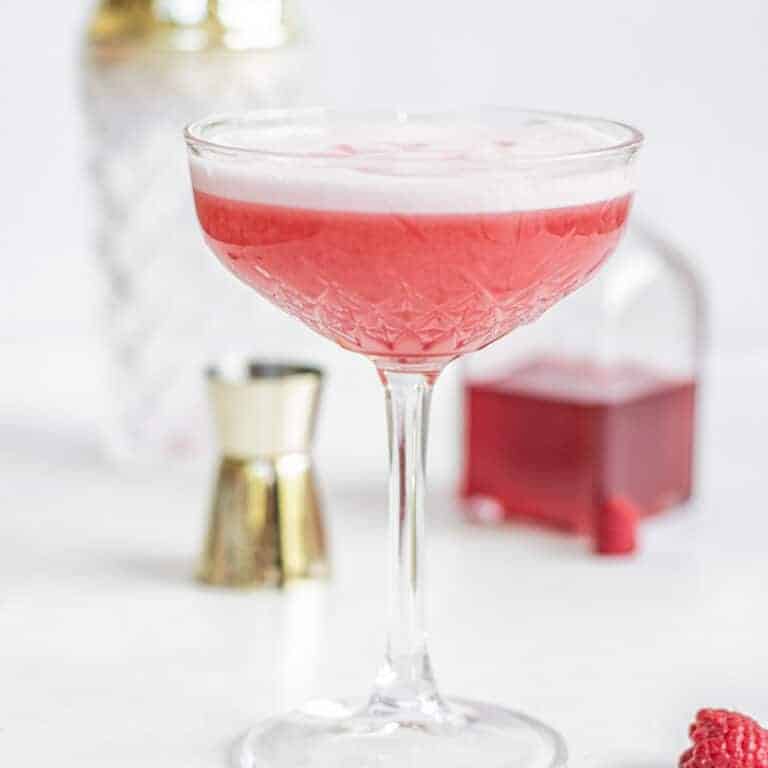 Raspberry Gin Sour