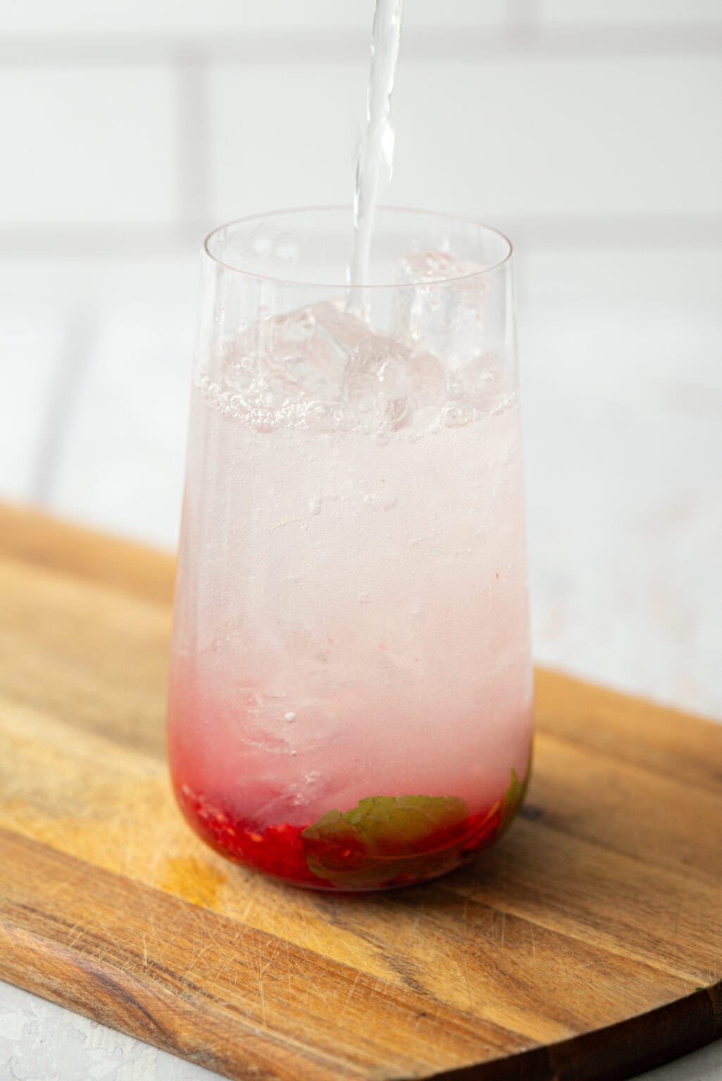 Raspberry Mojito Mocktail - Mint and Twist